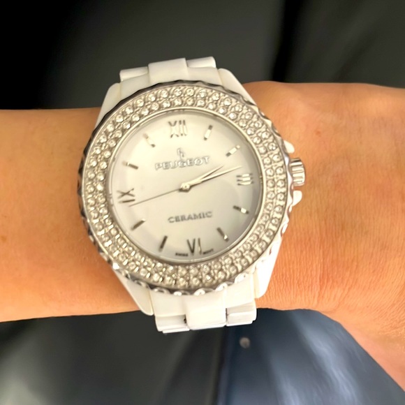 Gorgeous Peugeot Ceramic Wristwatch - Picture 5 of 6